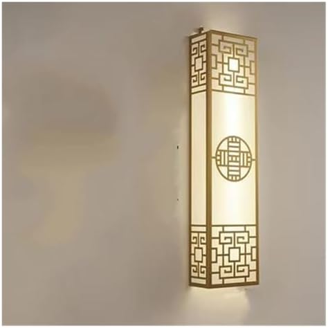 Chinese Zen Style Strip Wall Lamp - Elegant Bedroom & Living Room Lighting, Modern Background Wall Bedside Fixture, Soft Glow Decorative Light for Tranquil Atmosphere