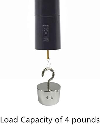 FENELY Wind Spinner Motor Battery Operated for Hanging Display Yard Black Wind Spinners Outdoor Sculptures - Load Capacity of 4 Pounds 3 Pack