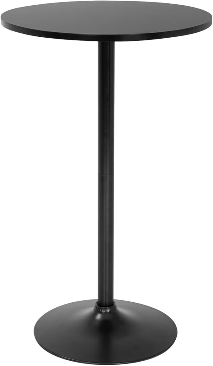 FDW Pub Table 40 Inch Height Cocktail Table Round Bistro Bar Table for Home and Kitchen Dining