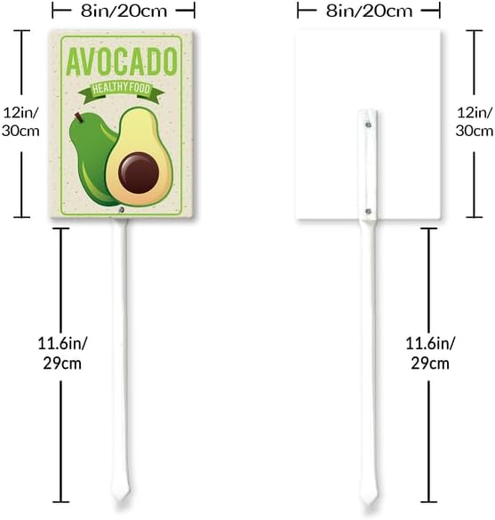 Eveokoki Aluminum Seed & Plant Labels - Plant Markes for Seedlings-Plant Tags for Pots - Garden Signs for Vegetable - Durable Markers for Plants Outdoor Waterproof - Garden Decor for Farmhouse