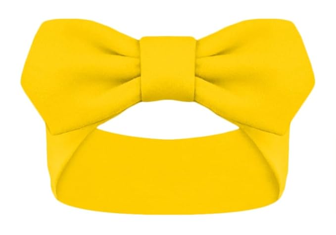 Creative Knitwear Iowa Hawkeyes Infant Girls Gold Solid Hair Knot Headband Embroidered Logo - Size Newborn - 4T