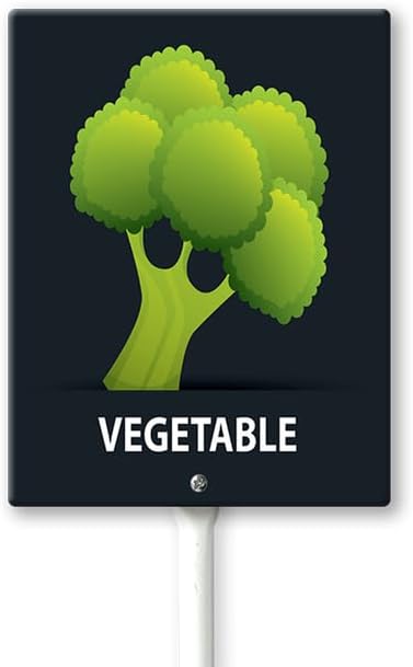 Eveokoki Aluminum Seed & Plant Labels - Plant Markes for Seedlings-Plant Tags for Pots - Garden Signs for Vegetable - Durable Markers for Plants Outdoor Waterproof - Garden Decor for Farmhouse