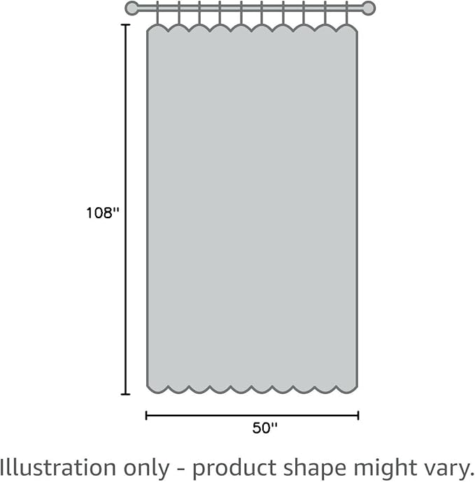 Blackout Curtains 108 Inch Extra Long Thermal Insulated Window Treatment Panels Room Darkening Blackout Drapes for Living Room Back Tab/Rod Pocket 50 x108 Inch,Chocolate Brown,2 Panels 9ft Tall