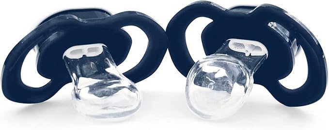 Baby Fanatic Pacifier 2-Pack - NFL New England Patriots - Officially Licensed League Gear