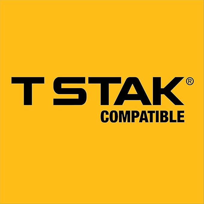 DEWALT TSTAK Tool Organizer, Small Parts and Screw Organizer Tool Box with Removable Compartments, (DWST17805)