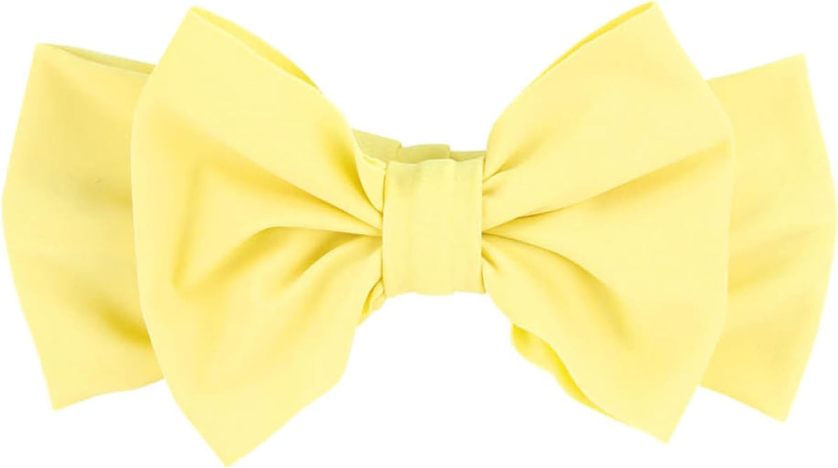 RuffleButts® Girls Swim Bow Headband