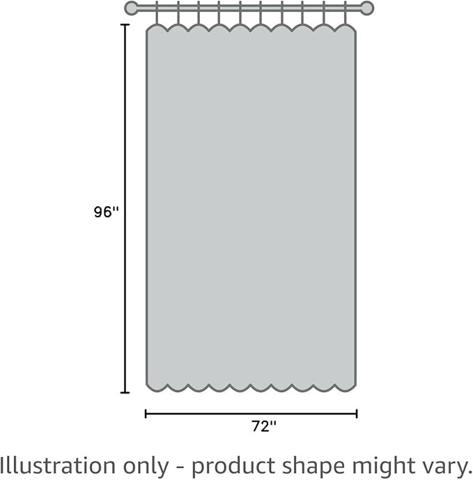 Greyish White Blackout Linen Curtains 72x96 Inches Long Room Darkening Privacy Assured Drapes for Sliding Glass Patio Door,Floor to Ceiling Curtains,2 Pcs,Rod Pocket and Back Tab Pleated Curtains