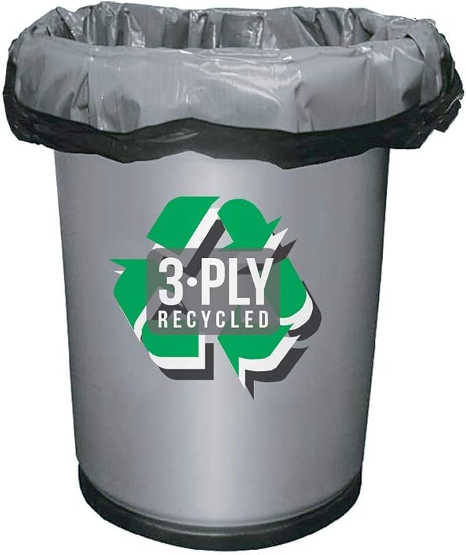 Aluf Plastics - Value COEX 3 Ply Garbage Bags, 55-60 Gallon, 1.7 Mil