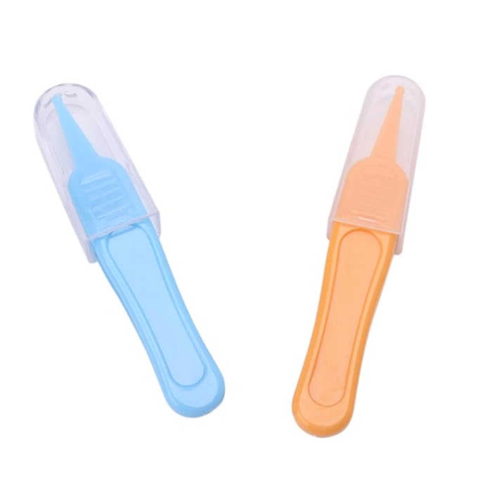 2pcs Baby Ear Nose Navel Cleaner Remover Tweezer Baby Tweezer Baby Nose Dig Booger Baby Nose and Ear Baby Nose and Ear Gadget