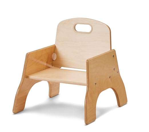 Jonti-Craft 6801JC Chairries Stackable Chair, 7" Height
