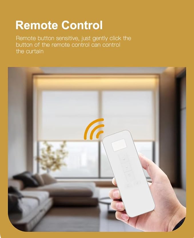 ZigBee 3.0 Smart Roller Shade Motor for 2" Tube, Heavy Duty 6.0N.m 10N.m Electric Blinds Retrofit Kit, Compatible with Alexa/Google Home (6.0 N.m Motor Suitable for Φ40mm (1.57") Round Tube)