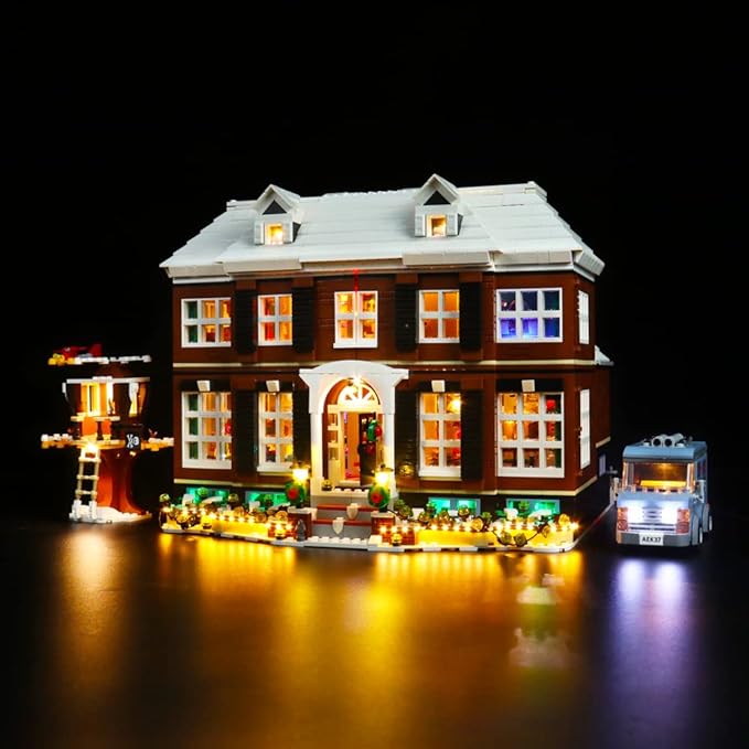 BrickBling LED Light Compatible with Lego 21330 Home Alone Building Kit - NOT Included The Model Set