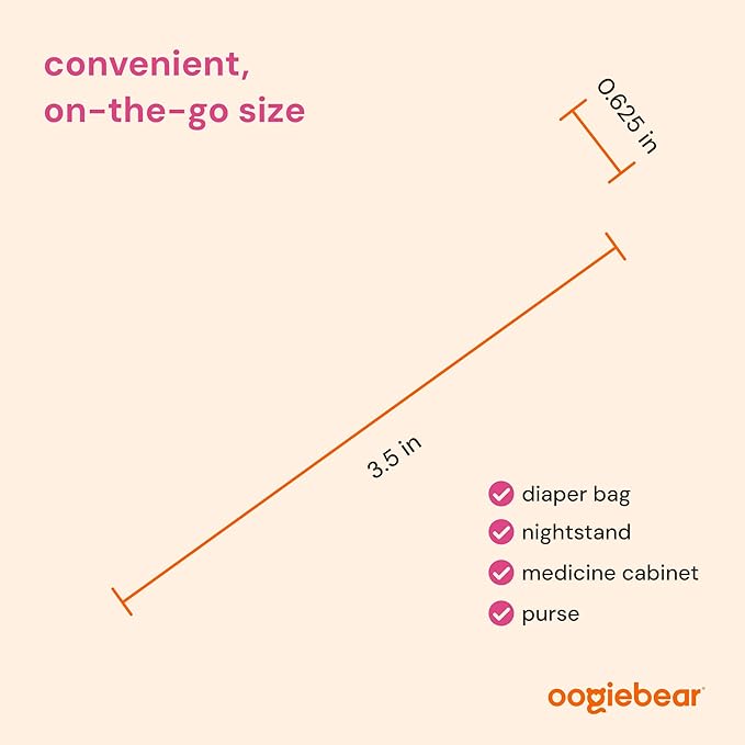 oogiebear Baby Nose Cleaner & Ear Wax Removal Tool - Safe Booger & Earwax Removal for Newborns, Infants, Toddlers - Dual-Ended - Essential Baby Stuff