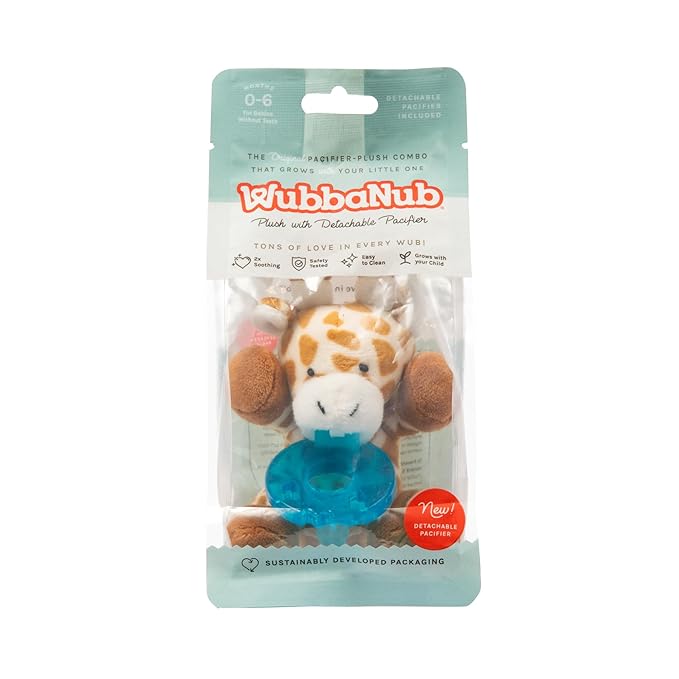 WubbaNub Giraffe Detachable Pacifier