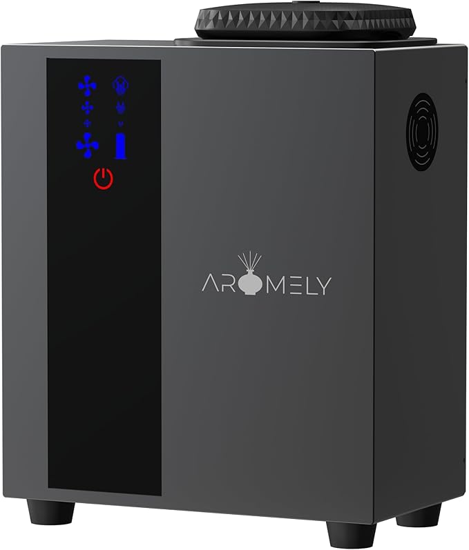 Smart Bluetooth HVAC Scent Diffuser - Whole Home & Commercial Aroma System, Waterless Aromatherapy, Ideal for Whole House and Office Scenting, App Controlled Perfect Aroma Diffuser Up to 1,800 SQFT