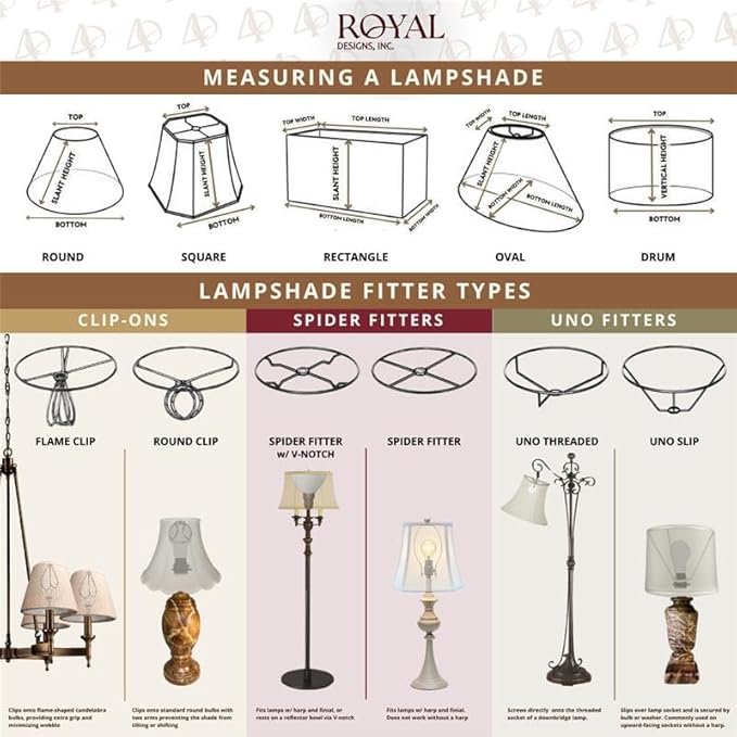Royal Designs, Inc. CS-112BLK/GL Pleated Empire Chandelier Shade, 3 x 6 x 4.25, Black with Gold
