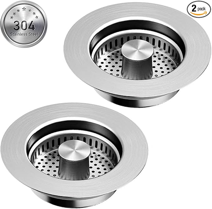 3 in 1 Kitchen Sink Drain Strainer Anti-Clogging Kitchen Sink Drain Stopper