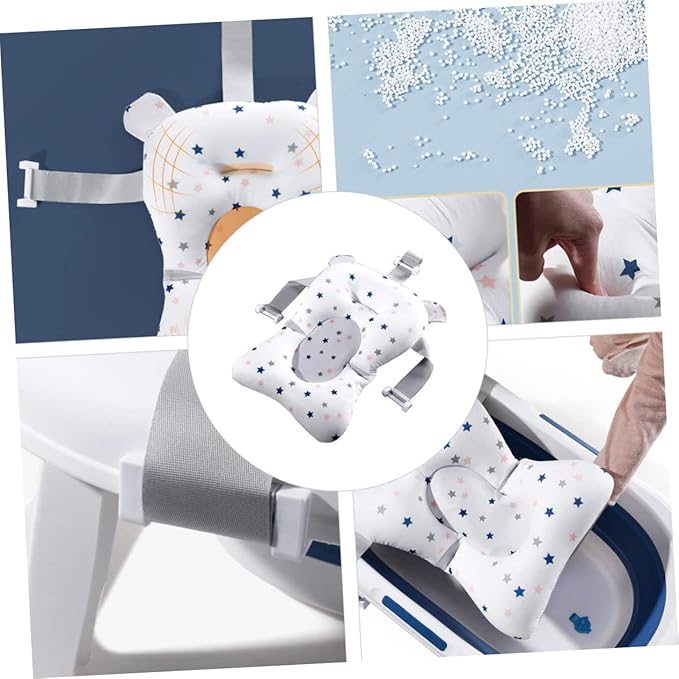 Bath Seat Newborn Bath Tub Seats for Babies Safe Comfortable Floating Pad