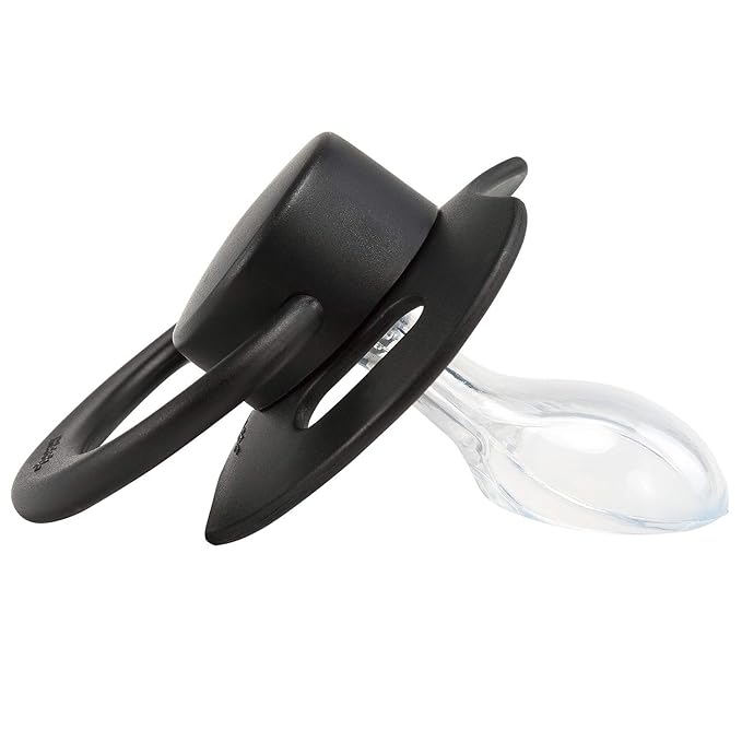 LittleForBig Bigshield Generation-II Big Sized Pacifier Black