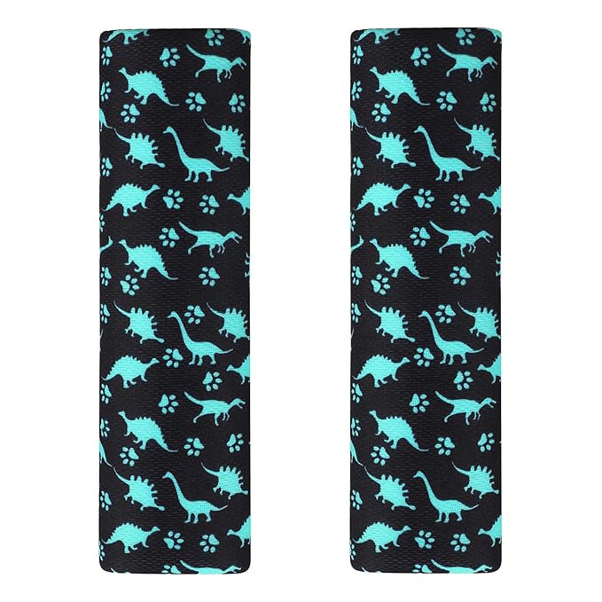 Accmor Car Seat Straps Shoulder Pads for Baby Kids,Soft Seat Belt Covers for Children, Car Seat Strap Covers for Girls Boys
