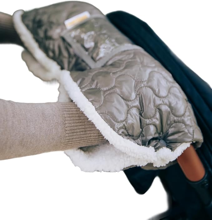 GoldBug Stroller Muff - Baby Essentials for Fall & Winter - Warm Mitten Stroller Accessory