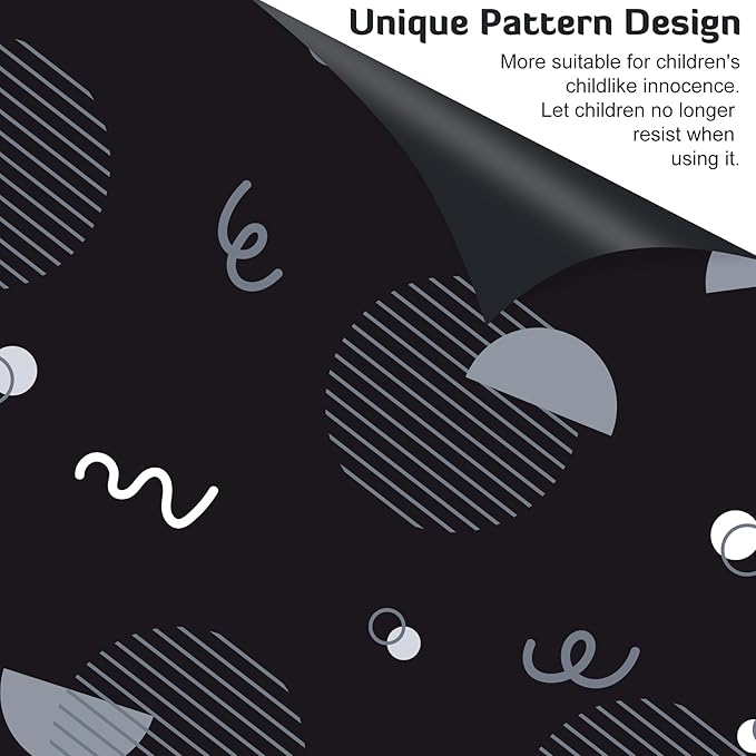 INFANZIA Car Seat Strap Covers for Infants Babies, Soft Carseat Shoulder Pads for Kids, Double-Sided Use Seatbelt Cushion Covers for Stroller, Pushchair & High Chair (Black)