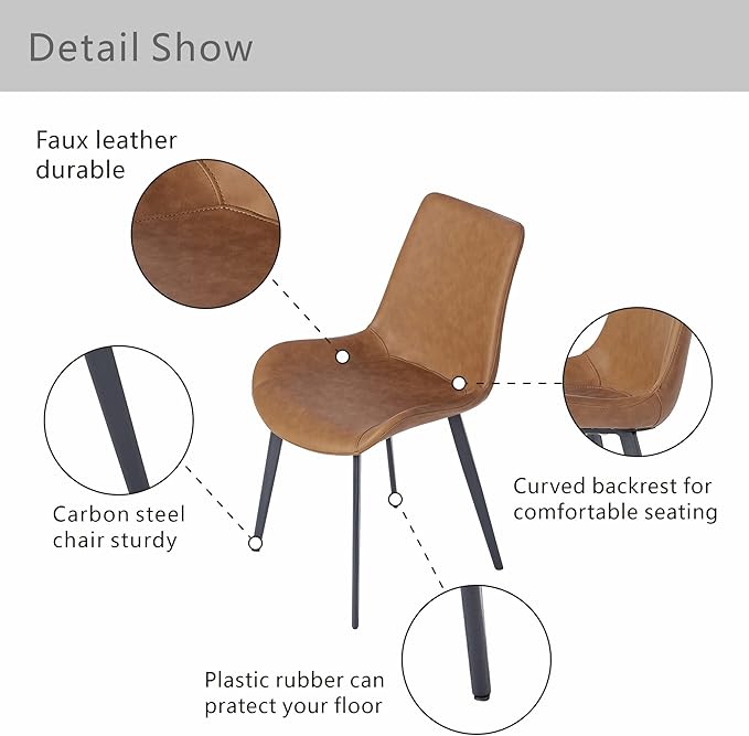 ZckyCine Modern Mid-Century Extendable Dining Table Set for 6-8 People | Expandable 51"-67" Wood Kitchen Table + 6 Upholstered Chairs | Stylish & Space-Saving Dining Room Furniture