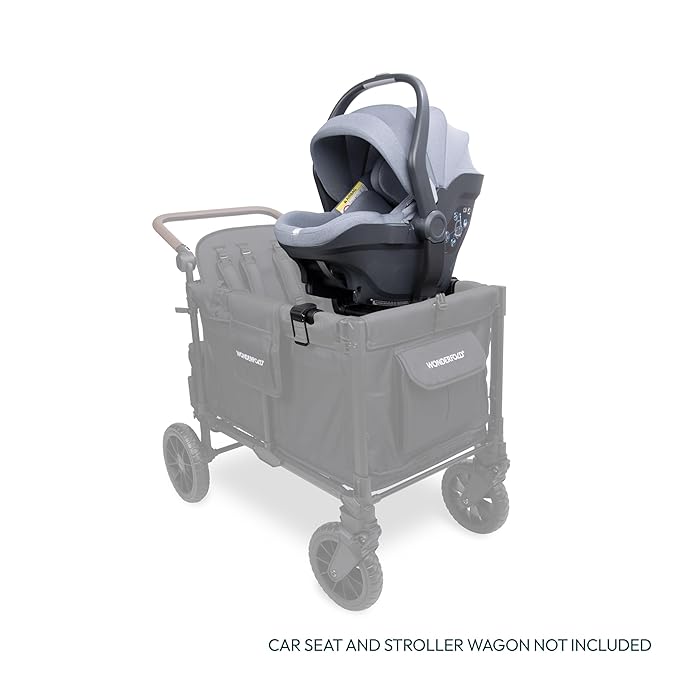 WONDERFOLD Infant Car Seat Adapter Compatible with UPPAbaby Car Seat - Full 360-Degree Rotation, Easy to Install & Folds with Stroller Wagon, L2 Series