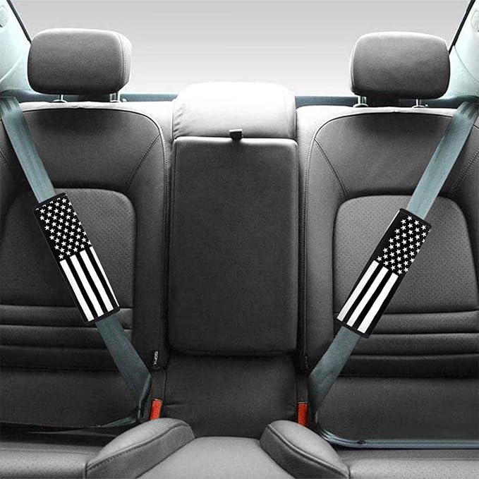 Seat Belt Cover Pad 4 Pack Soft Car Seat Shoulder Strap Pads Seatbelt Straps Cover Seatbelt Cover Pad for Kids Adults Car Interior Accessories