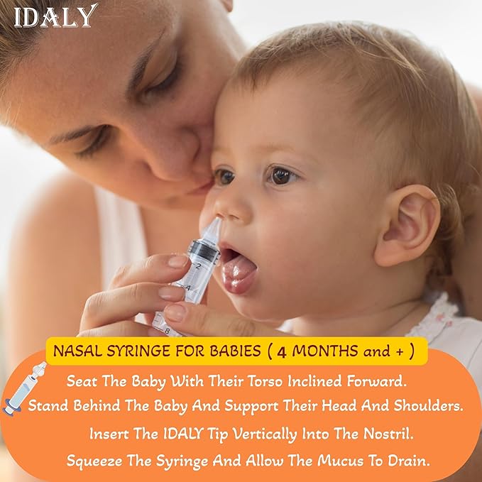 MEGA Pack 20 Silicone Tips for Nasal Syringe Nasal Syringe Tip for Baby - 20 Spare Nasal Syringe Tip.