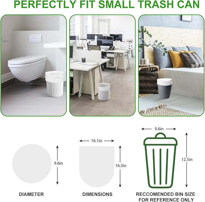 Small Compostable Trash Bags