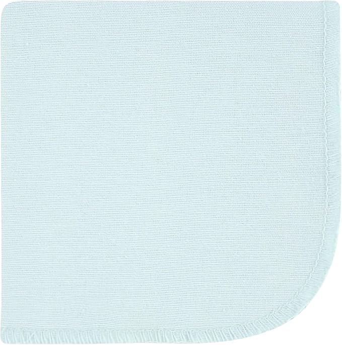 Hudson Baby Unisex Baby Flannel Cotton Washcloths 12-Pack, Girl New Elephant, One Size