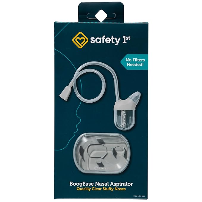 Safety 1st BoogEase Nasal Aspirator, Grey