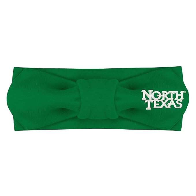 Creative Knitwear University of North Texas Striped Hair Knot