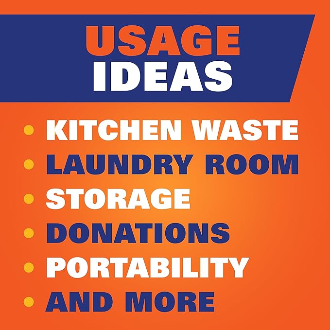 Hefty Ultra Strong Trash Bags, Break Resistant Drawstring Enclosure, Continuous