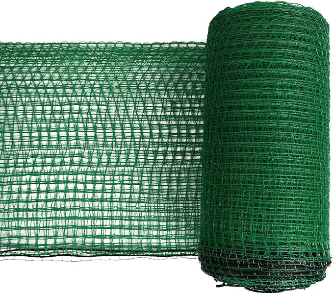 4'x65' Garden Fence Temporary Fence Plastic Fence Safety Fencing Snow Fencing for Poultry Deer Rabbit Chicken Dog Animal Barrier Green