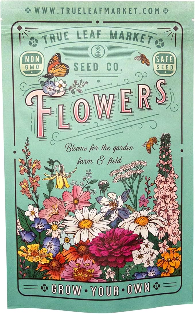 Wildflower Bulk, Southeastern Flower, 1 Lb. 640,000+ Seeds, Annual & Perennial Flowers with Native Southeastern Blooms, Pollinator Flower