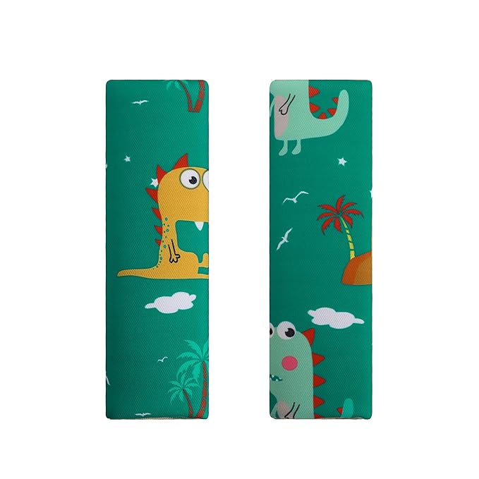 Seat Belt Cover Pad for Kids, 2 Pcs Soft Baby Seat Belt Cushions Pads, Car Seat Straps Shoulder Protector Pillow for Girls Boys