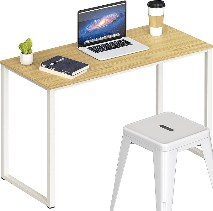 SHW Mission 32-Inch Home Office Computer Desk, Oak