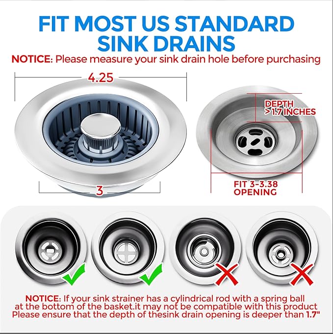 Sink Drain Strainer