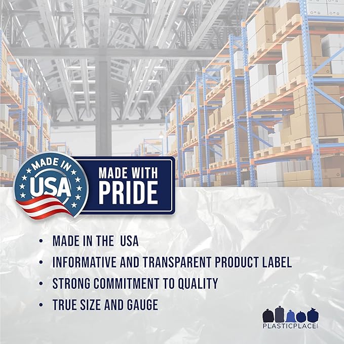 Plasticplace Custom Fit Trash Bags Compatible