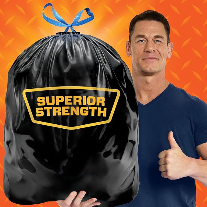 Hefty Strong Large Trash Bags, 30 Gallon