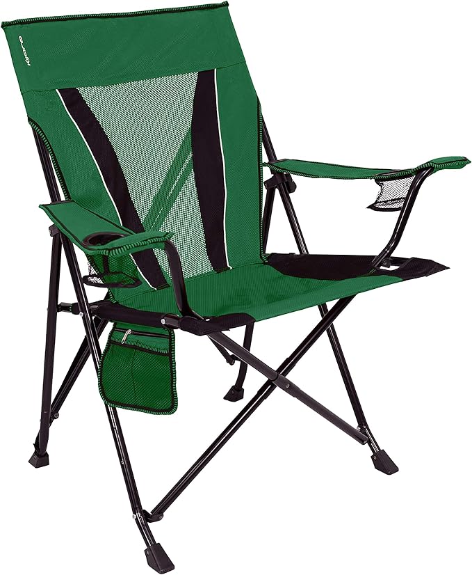 Kijaro XXL Dual Lock Portable Camping Chair - Supports Up to 400lbs - Enjoy The Outdoors in a Versatile Folding Sports & Outdoor Chair