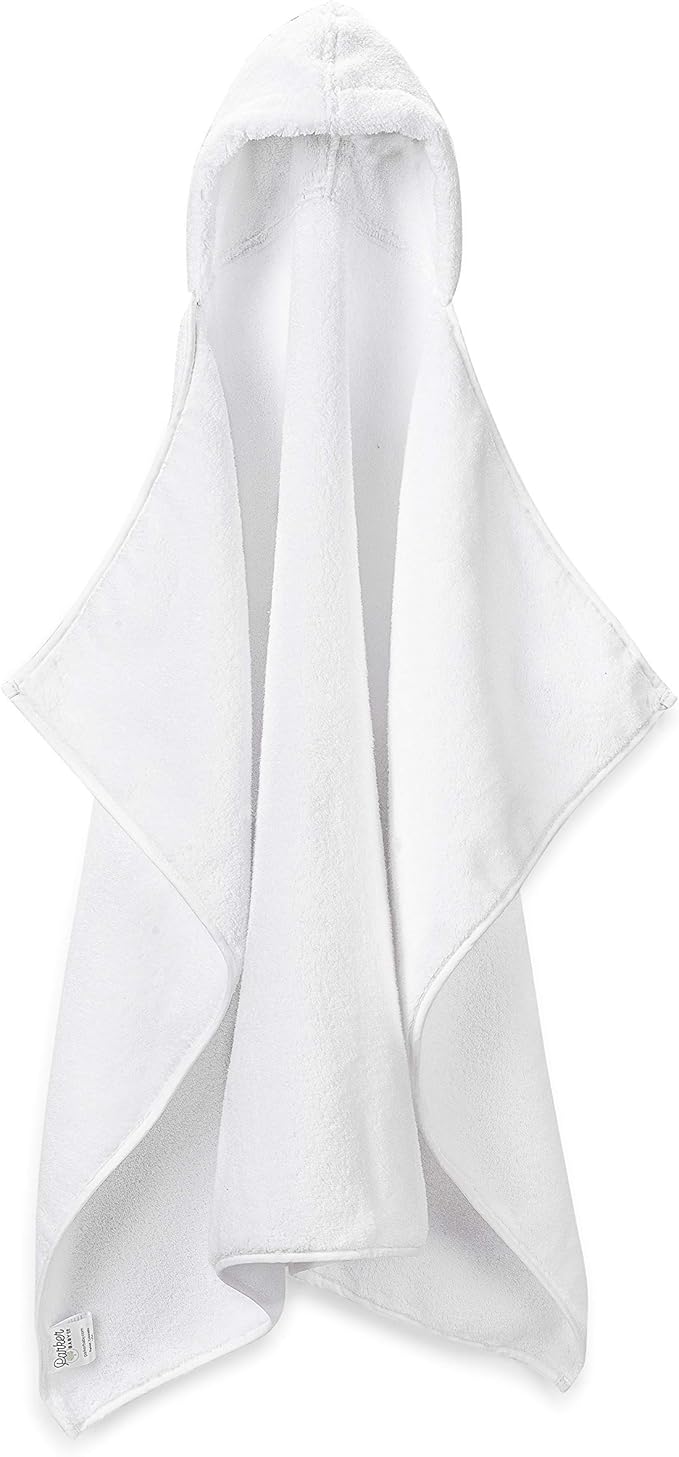 Parker Baby Co. Premium 100% Soft Ring Spun Cotton Hooded Toddler and Kid Bath Towel Plush Towel with Hood for Toddlers and Children