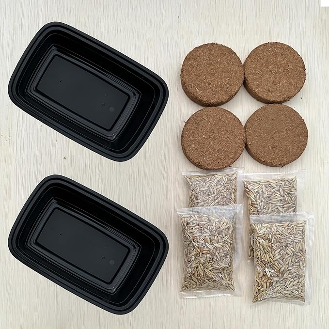 Whetagrass Kits (Wheatgrass Grow Kit - Refill for Custom Box)