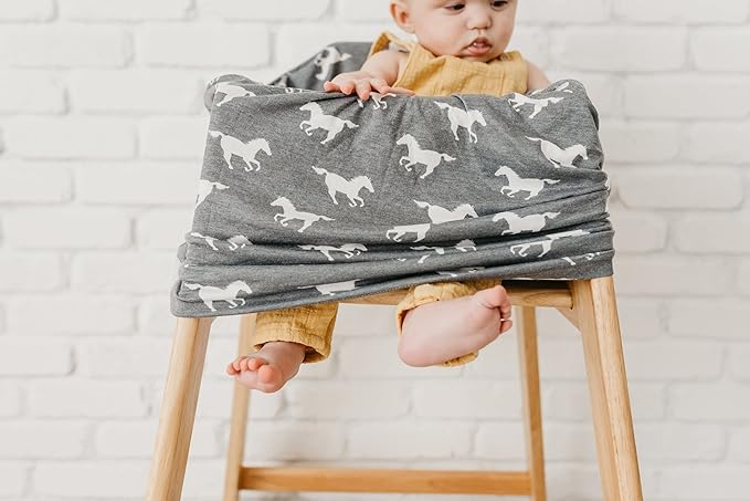 Copper Pearl Multi-Use Cover: Car Seat Covers, Nursing Cover, and Stroller Cover for Sun - Stretchy Fabric, All-Season Use, Stylish Designs, Easy Access for Moms - Colt