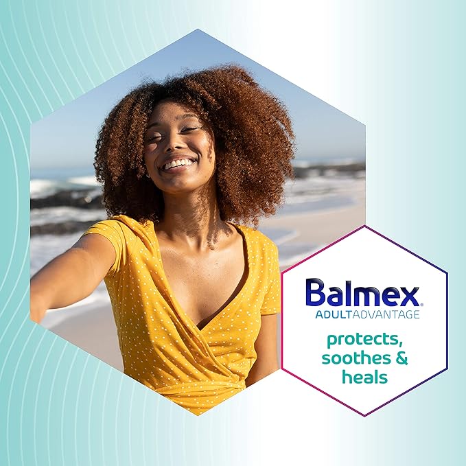 Balmex Adultadvantage Bprotected Skin Relief Cream, With Skinshield Technology To Protect, Soothe And Heal Sensitive Skin, 3Oz (4 Pack)