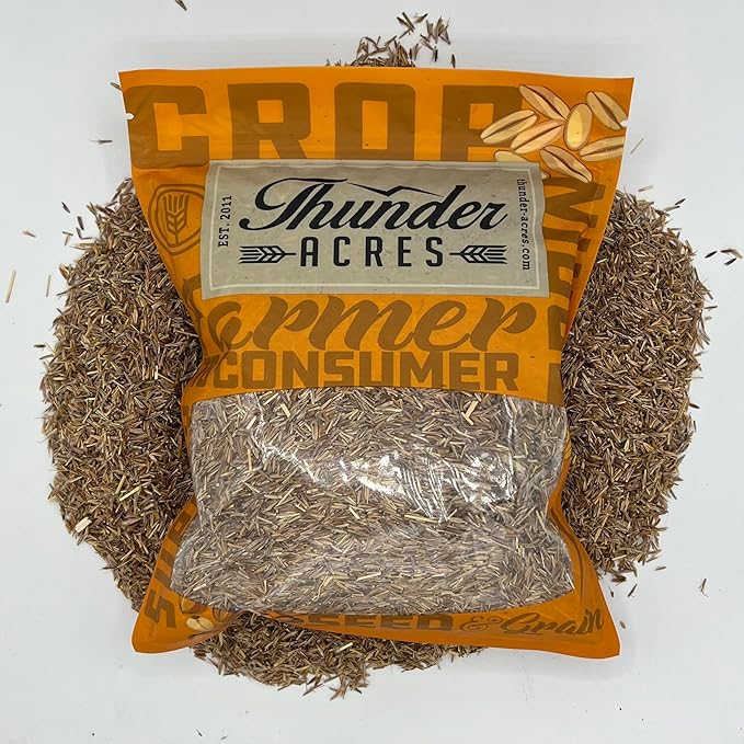 Native Grass Seed Blend - Big Bluestem, Little Bluestem, Indiangrass, RC Big Rock Switchgrass (1, Ounces)