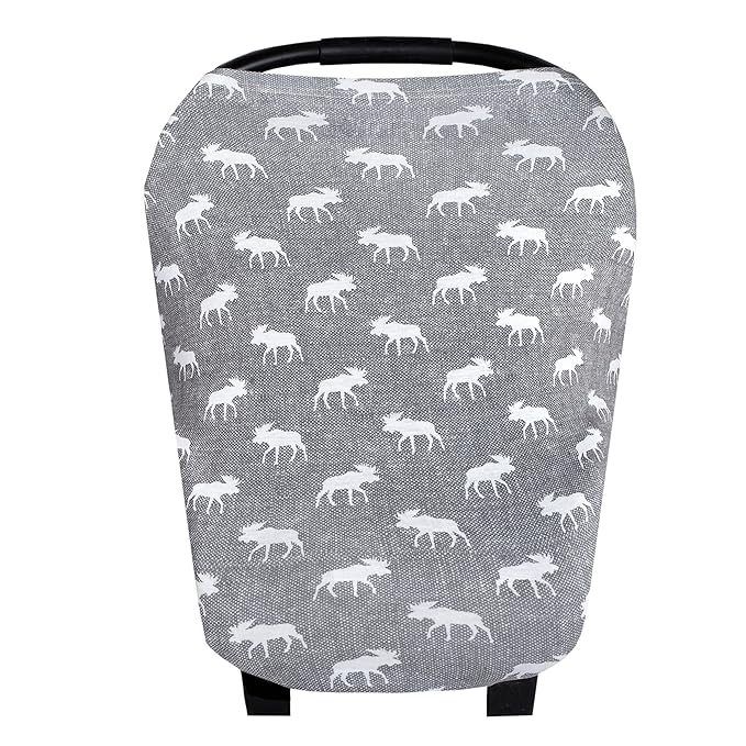 Scout Copper Pearl Multi-Use Cover: Car Seat, Nursing, Stroller - Stretchy Fabric, All-Season, Stylish Designs, Easy Access