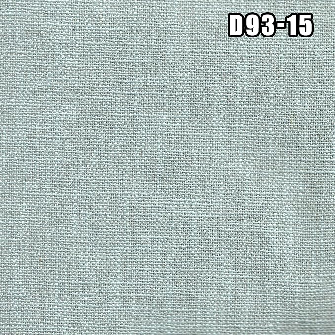 East West Furniture X027CE215-6 6 Piece Dining Room Set Contains a Rectangle Dining Table with X-Legs and 4 Baby Blue Linen Fabric Parson Chairs with a Bench, 40x72 Inch, Multi-Color